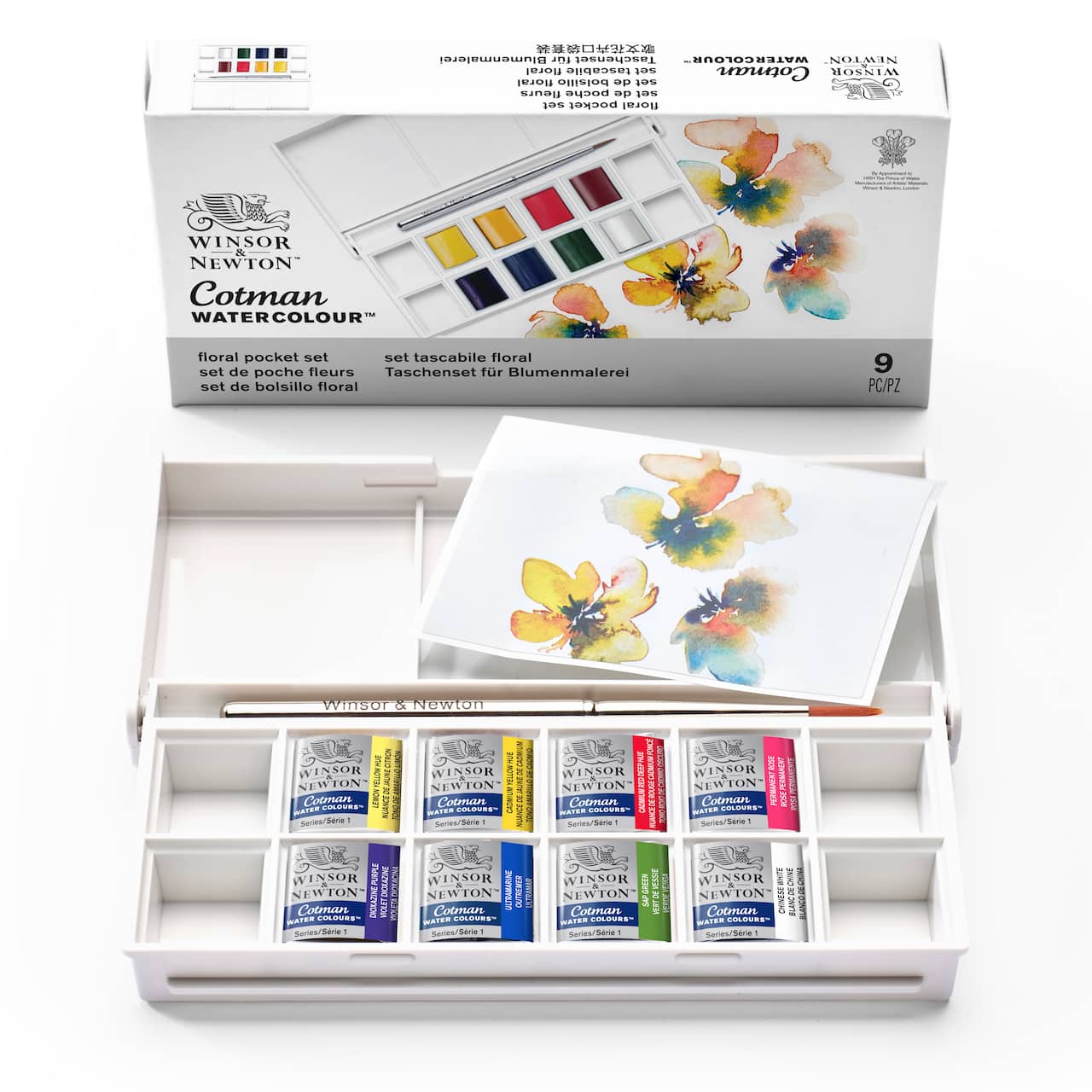 Winsor & Newton™ Cotman Watercolour™ Floral Pocket Set